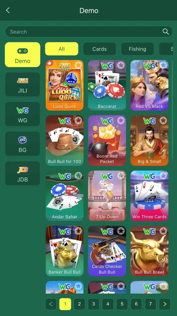 Latest games